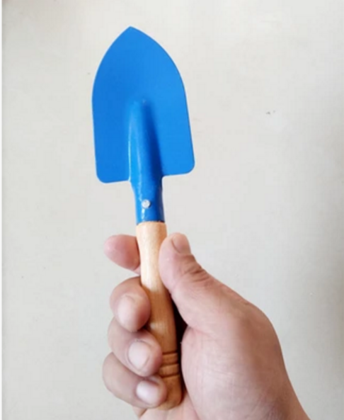 铁铲耙子三件套 加厚儿童沙滩玩具铁质园艺铲锄耙套装玩雪工具细节图