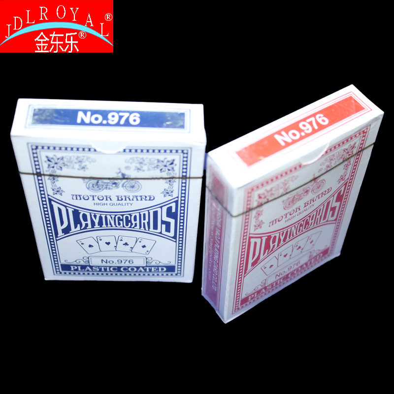 Yaoji Card 976 wide card (red and blue) foreign trade poker wholesale details Picture