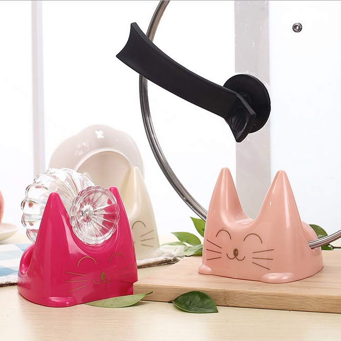 Pot cover stand spoon stand PP environmental protection pot cover stand multi-function stand novel special product TV shopping
