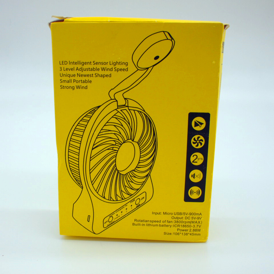 A creative and novel USB mini fan for the front of a best-selling computer, a small desktop fan Specification image