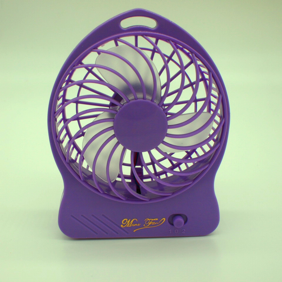 Wholesale usb fan mini 4-inch handheld electric fan, usb rechargeable battery electric fan mini