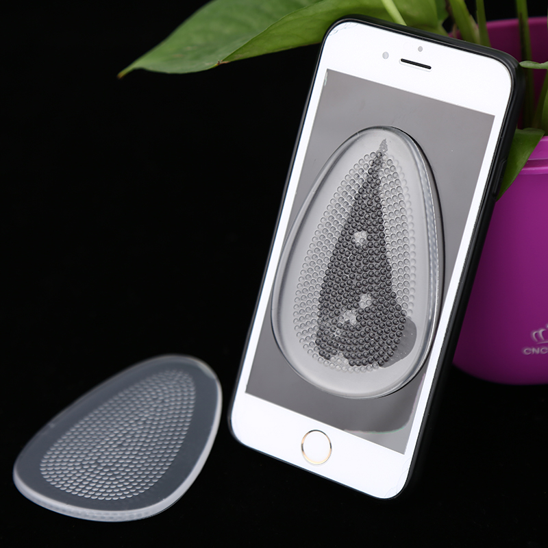 Silicone Dot With Sticky Heel Pad Specification drawing