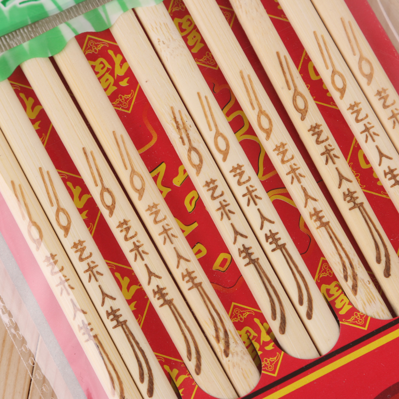 厂家直销 新款天然高档木筷 家用无漆筷子环保筷子细节图