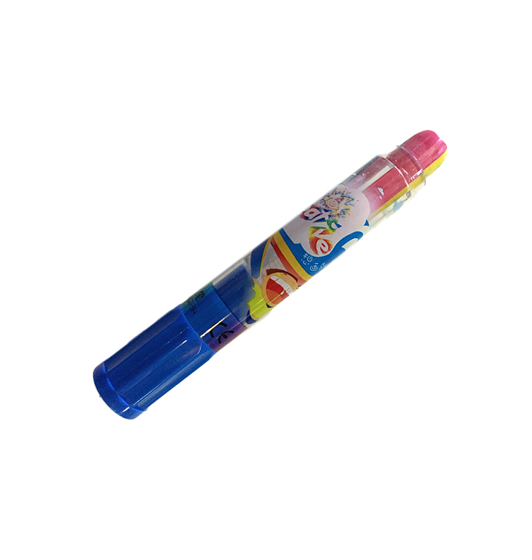 Mingda 3 Color Crayon Color Crayon Painting Crayon Manufacturers Direct Sales Of Environmental Protection Non-Toxic Color Pen Rotation Specification drawing