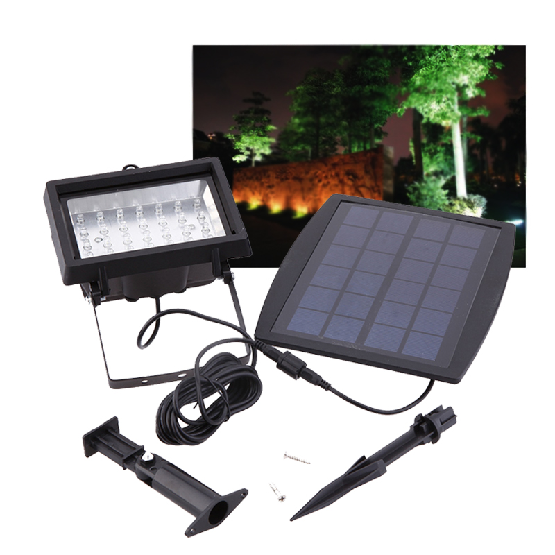Solar LED floodlights