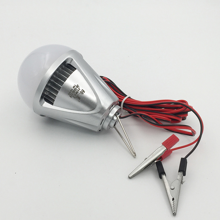 12V 7W LED low pressure bulb lamp for electric vehicle booth with bulb lamp
