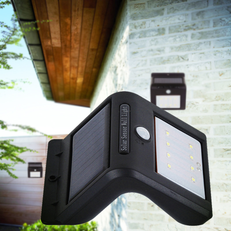 Outdoor solar LED yard lights