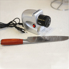 厨房电动磨刀器磨刀石 家用多功能快速磨剪刀菜刀工具