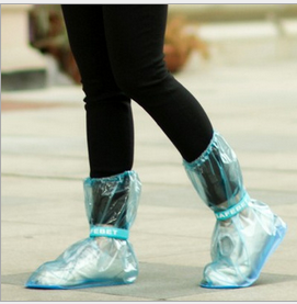  户外旅游加厚防滑超强防水高筒雨靴套