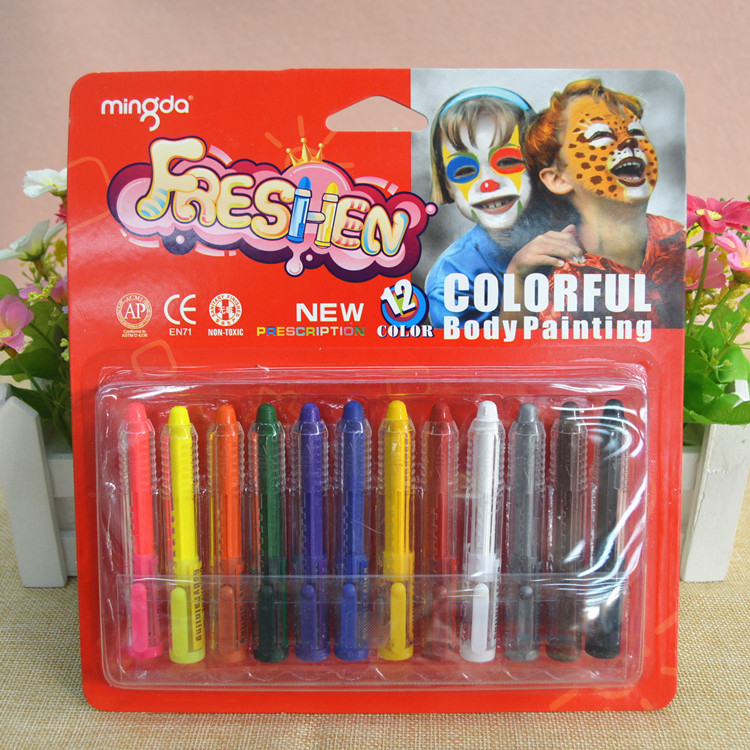Minda Md-301B Body Paint Pen Washable Halloween Children's Ball Makeup Pen details Picture