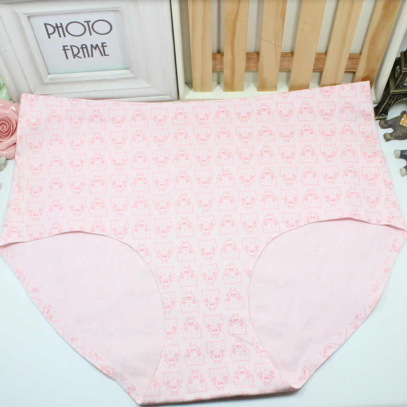 Cotton Large Version Of Seamless Women's Underwear Manufacturers Direct Sales Specification drawing