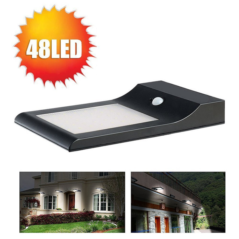 Solar body sensing lamp