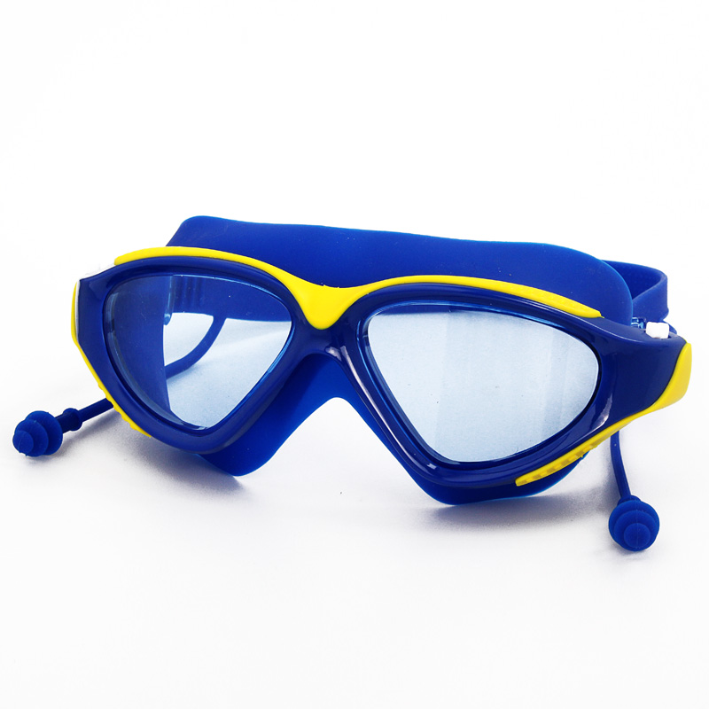 New high definition fog-proof waterproof swimming goggles for men and women electroplated swimming goggles swimming goggles big frame racing goggles
