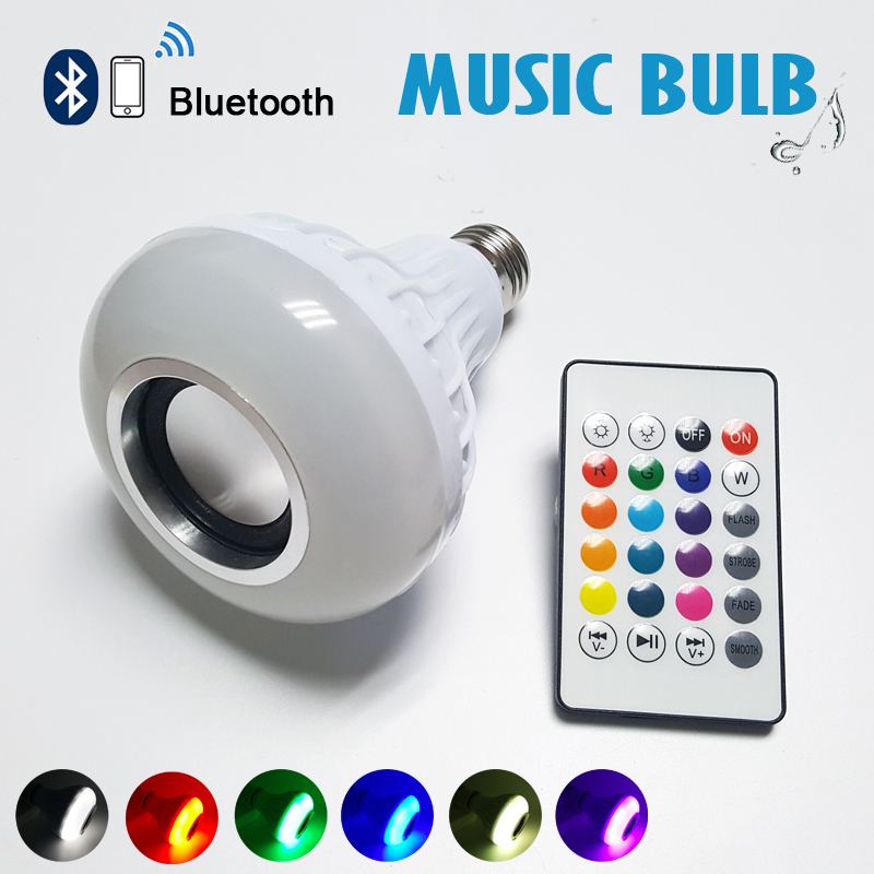 Holiday colorful RGB remote control Bluetooth stereo lights