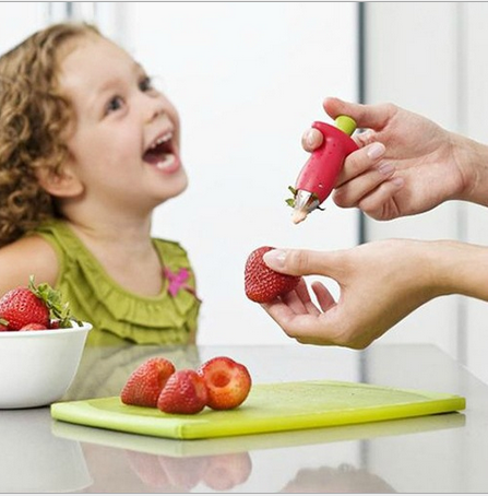 Strawberry stem remover fruit stem remover tomato core remover kitchen gadget