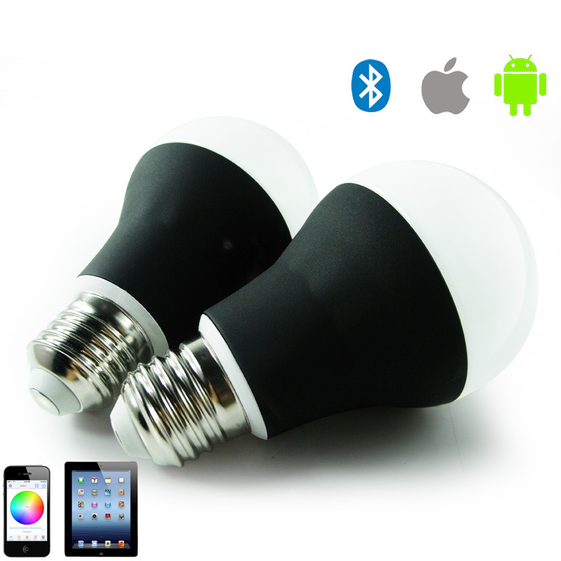 Stepless dimmer phone controls LED Bluetooth lamp smart bulb lamp