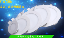 3W6W9W12W15W Circular embedded LED ultra-thin panel light