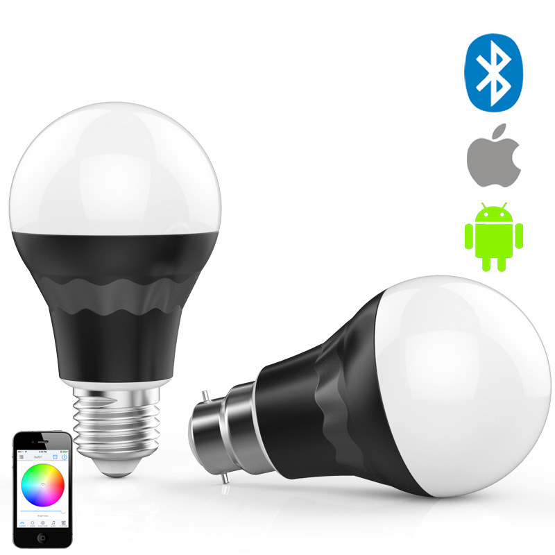 LED electrodeless dimming cell phone control Bluetooth bulb