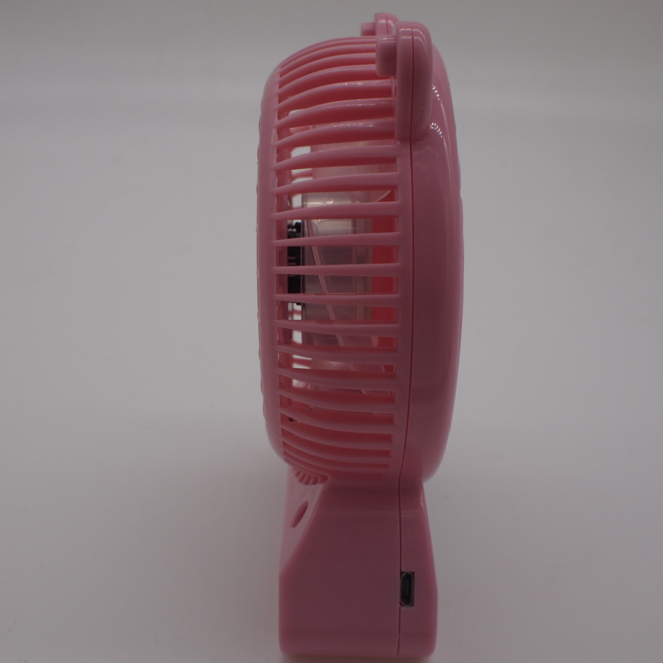 New best-selling usb charging fan, Bear fan, cartoon mini portable for children/students details Picture