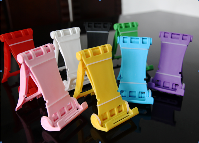 Simple portable plastic lazy mobile phone stand Mobile phone small stand TV TV shopping