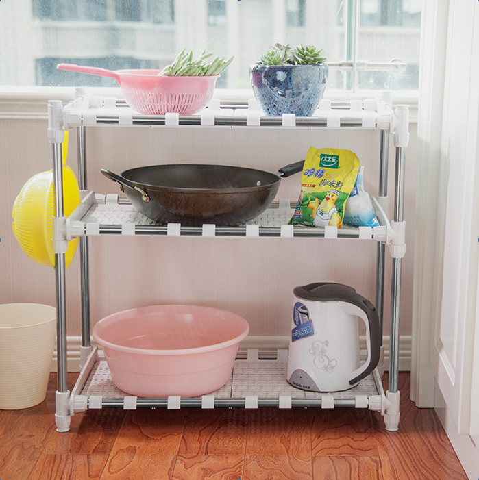 Room storage rack Kitchen storage rack Multi-functional storage rack TV TV shopping