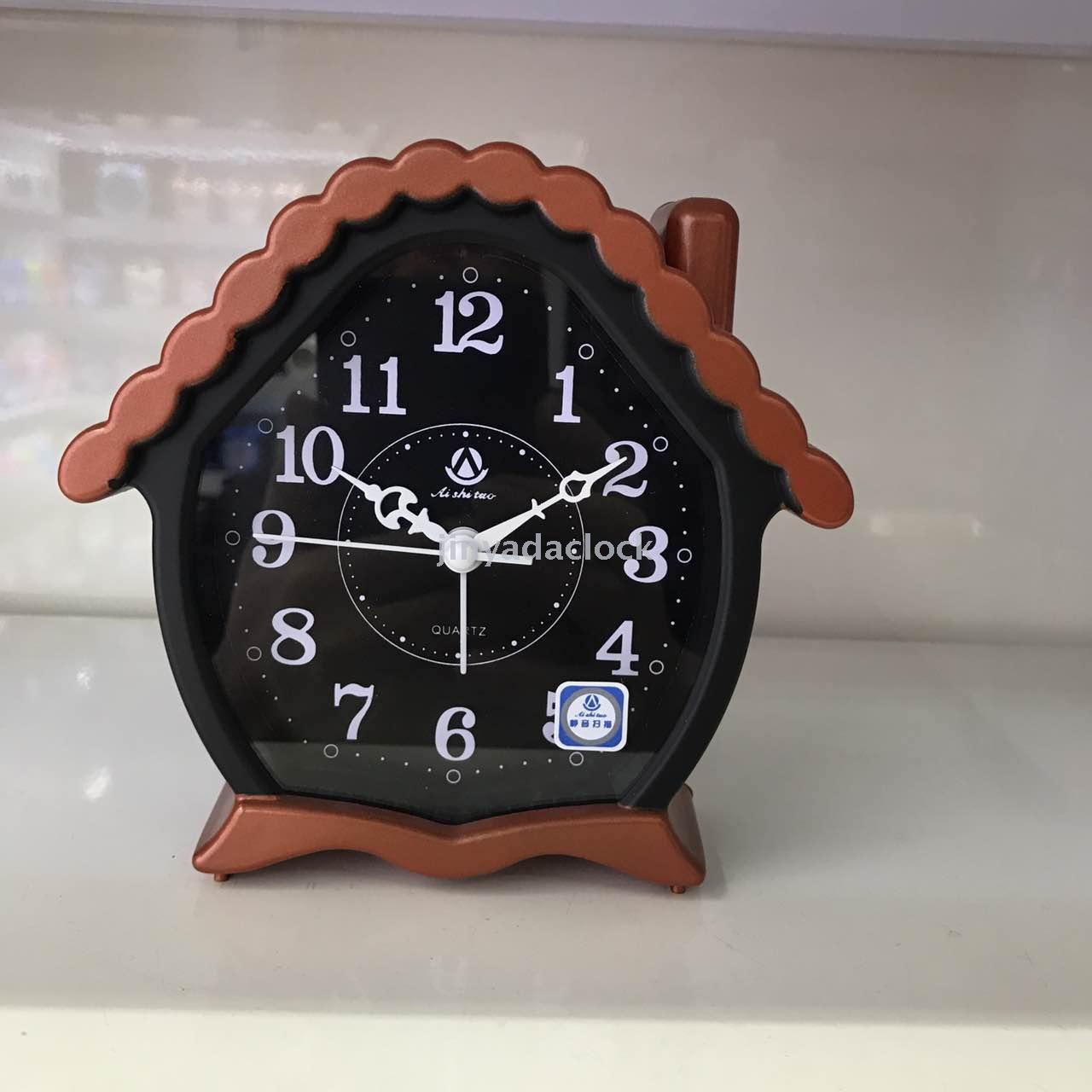 Silent scanning cabin alarm clock details Picture