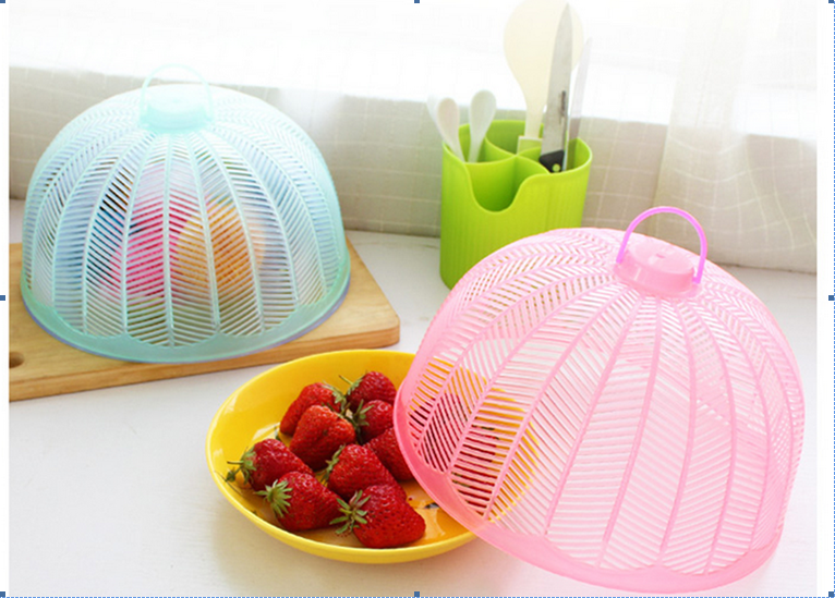 Plastic table cover Meal cover Dish cover Kitchen gadgets