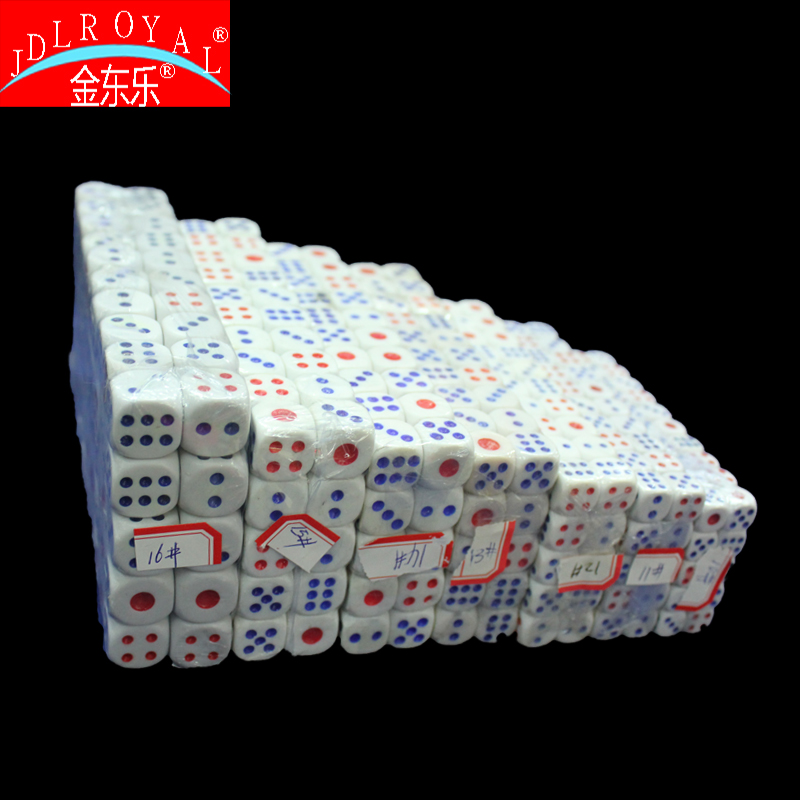 The dice come in various sizes and colors. Mahjong matching manufacturers offer discounts for large quantities Application Scenario