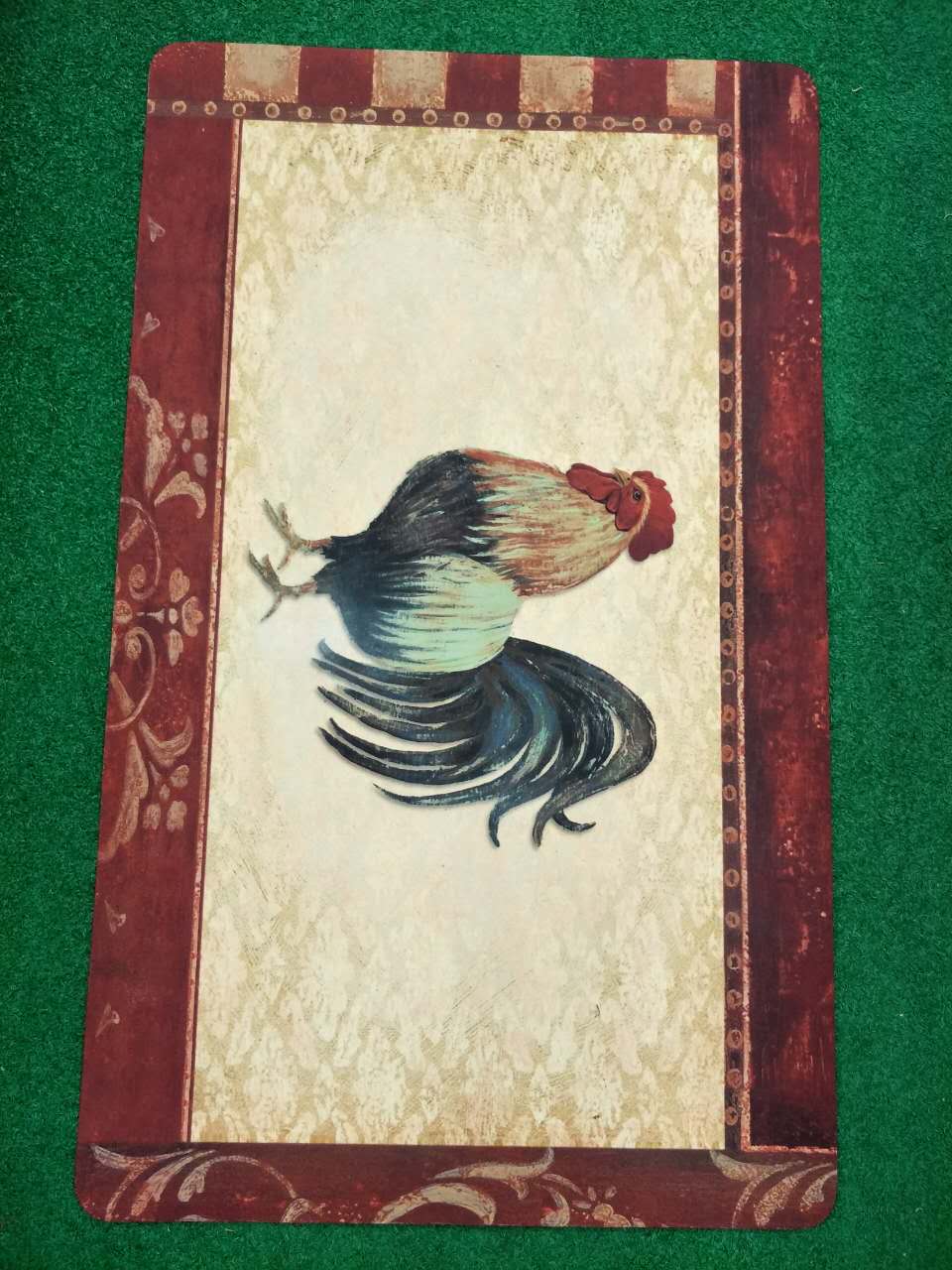 New type of floor mat with heat transfer printed cartoon pattern floor mat