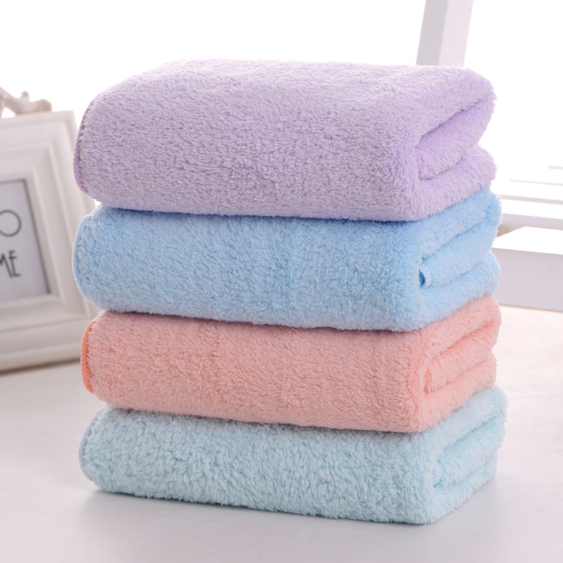 Coral velvet, snow velvet, long velvet, soft and absorbent gift towels are exported to Japan details Picture