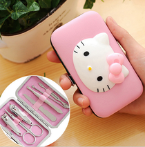 Kitty manicure set Portable Nail clippers 7 sets TV TV shopping