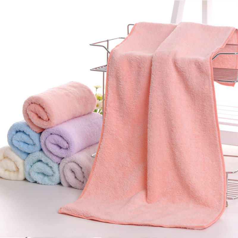 Coral velvet, snow velvet, long velvet, soft and absorbent gift towels are exported to Japan Specification image