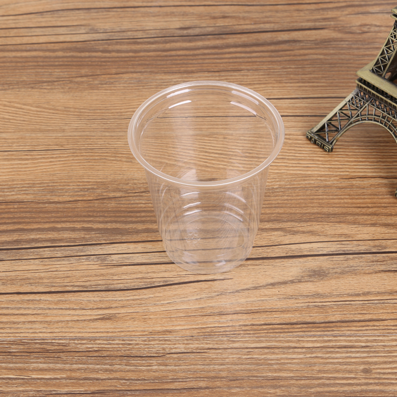 8ozPET一次性透明杯冷饮杯酸奶杯茶杯杯子塑料杯图