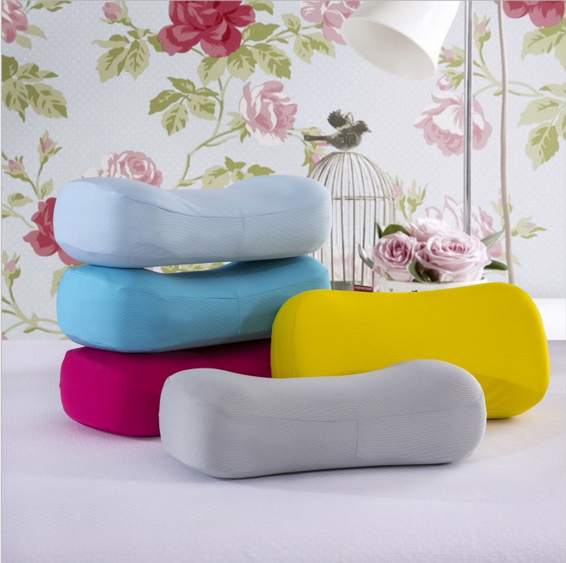 Manufacturers direct velvet multi-functional memory pillow slow rebound nap pillow bird's eye cloth full figure