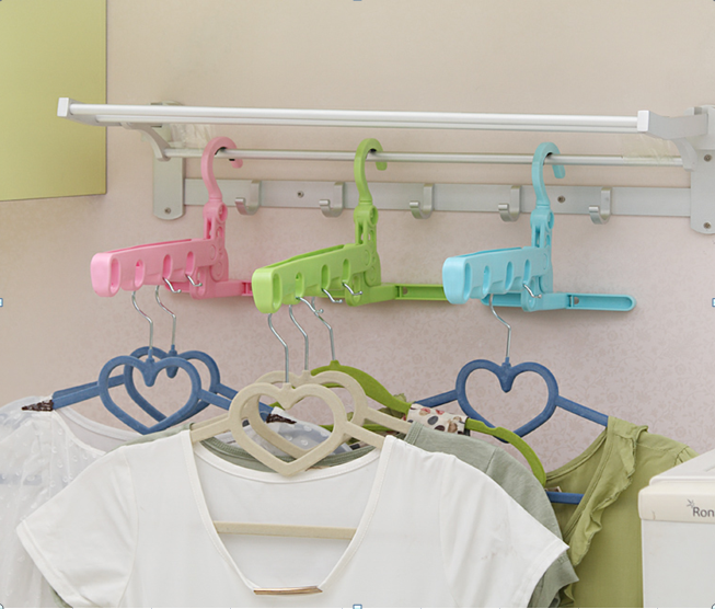 Multifunctional clothes rack storage clothes for TV shopping