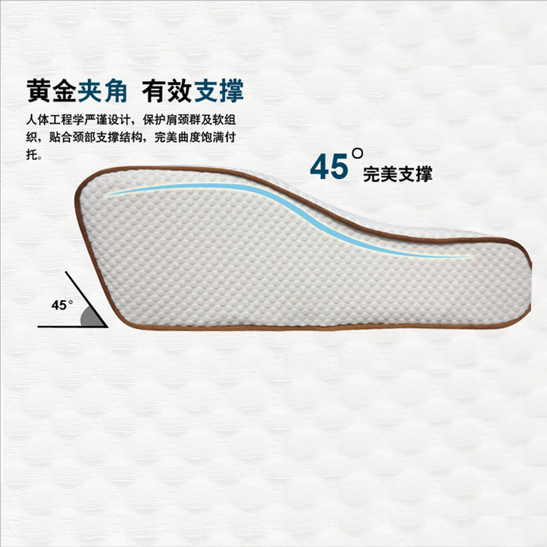 记忆枕保健慢回弹枕头批发 蝶型枕细节图