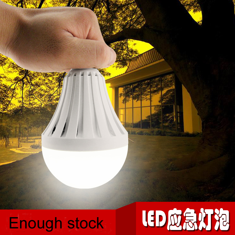 5W, 7W, 9W, 12W LED emergency bulb intelligent charging and energy storage bulb lamp emergency light details Picture