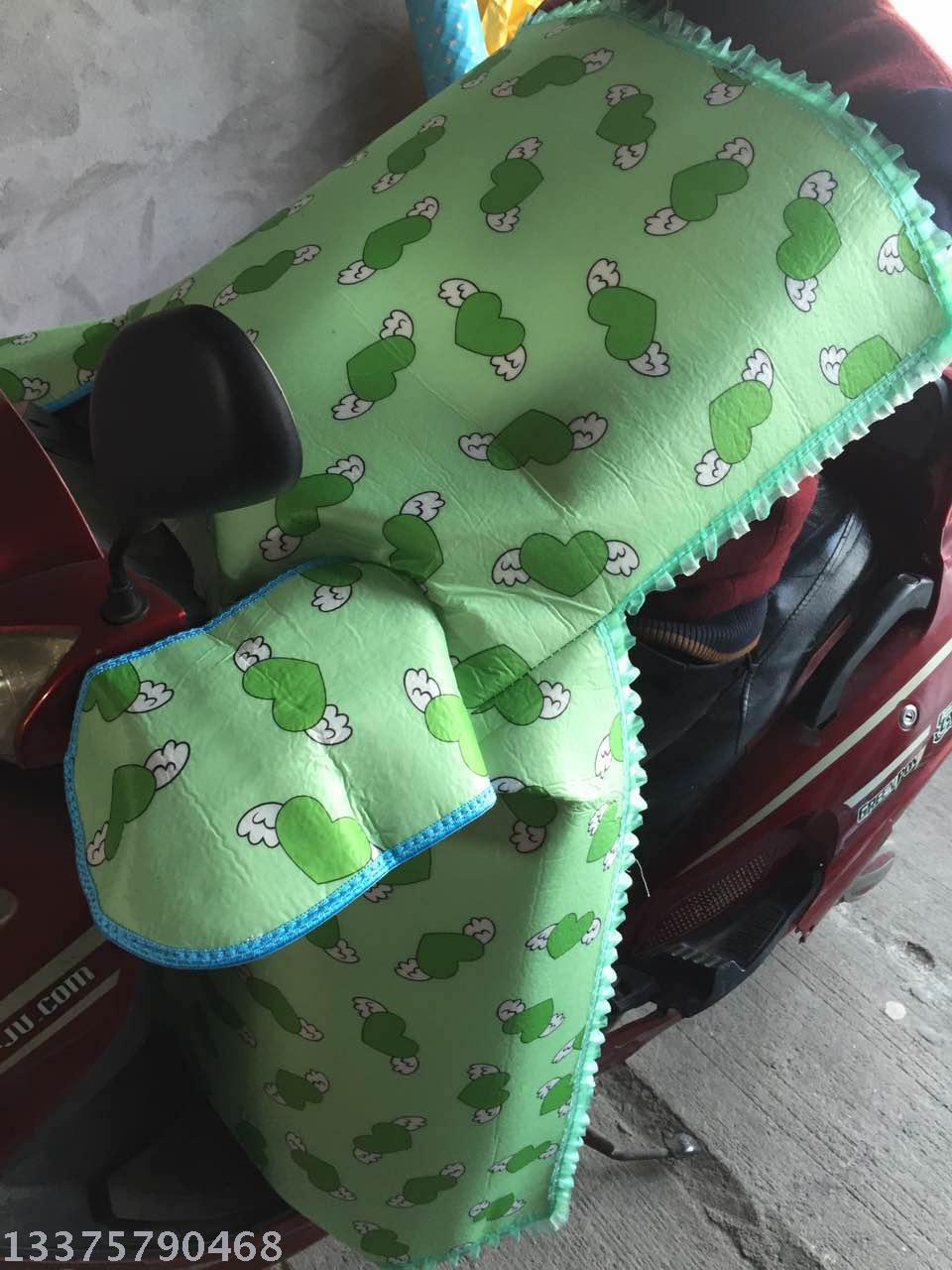 Electric vehicle windbreak covers for summer sun protection, motorcycle and electric vehicle windbreak covers, windbreak cover set manufacturer wholesale Specification image
