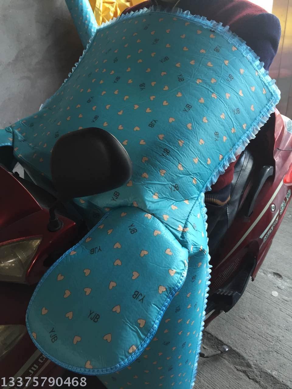 Electric vehicle windbreak covers for summer sun protection, motorcycle and electric vehicle windbreak covers, windbreak cover set manufacturer wholesale Application Scenario