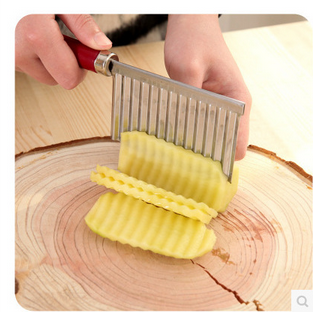 Multi-function vegetable cutter wavy potato cutters stainless steel potato cutters strip cutters kitchen gadgets