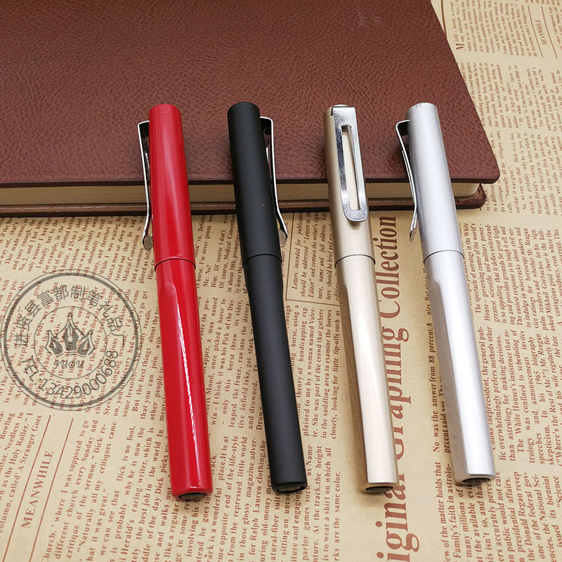 直销创意商务办公宝珠笔 可做公司LOGO金属礼品广告签字笔细节图