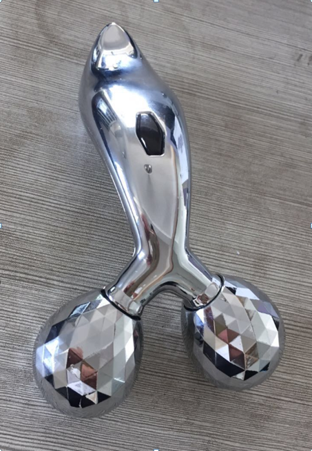 3D滚轮瘦脸神器V脸紧致提拉瘦双下巴瘦脸仪美容仪TV电视购物