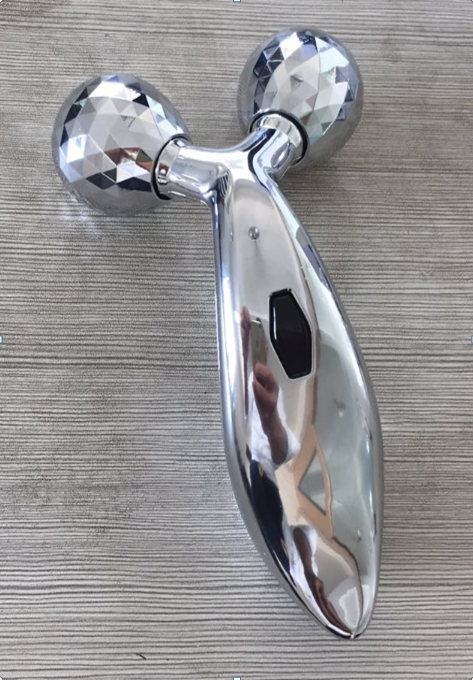 3D滚轮瘦脸神器V脸紧致提拉瘦双下巴瘦脸仪美容仪TV电视购物产品图