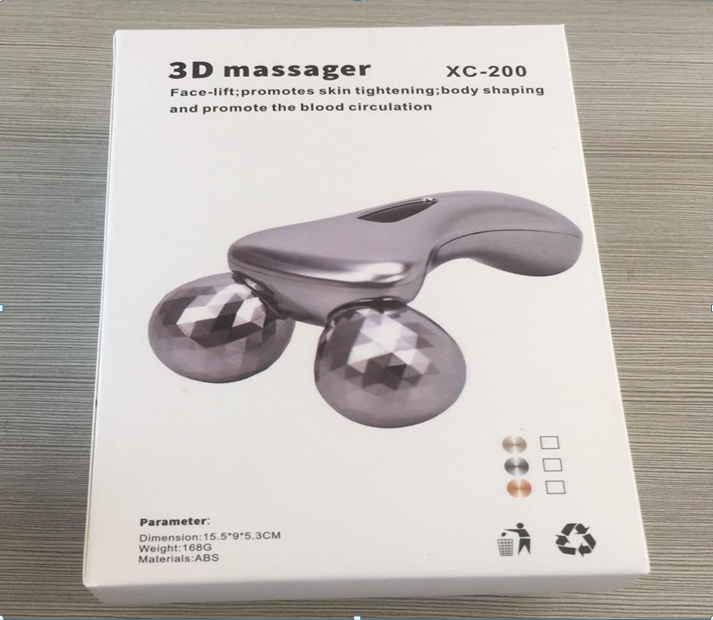 3D massage device, roller face slimming magic tool, V-face firming, lifting and slimming, double chin face slimming device, TV TV shopping Specification image