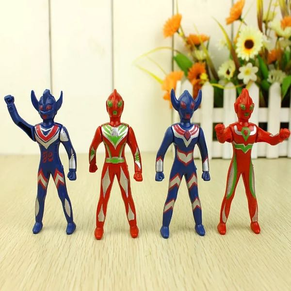 Children's toy street stall, gift 2-yuan store, 9.9-yuan store, special batch of four Ultraman details Picture