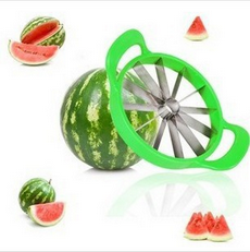 Stainless steel watermelon Cutting Watermelon fruit cutting plastic watermelon knife large kitchen gadget