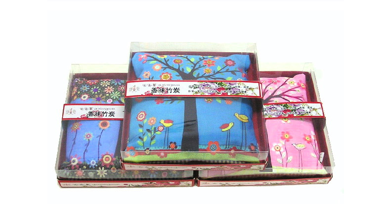 正品厂家直销香包香味竹炭包 家居汽车香包竹炭包 汽车竹炭用品01详情3