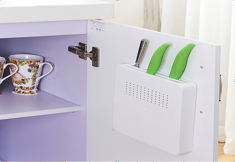 Kitchen products creative knife holder hidden knife holder Kitchen knife holder green plastic kitchen tools