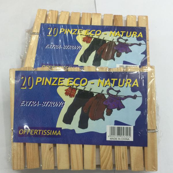 9.0*1.2松木夹20PS、晾衣夹厂家直销细节图