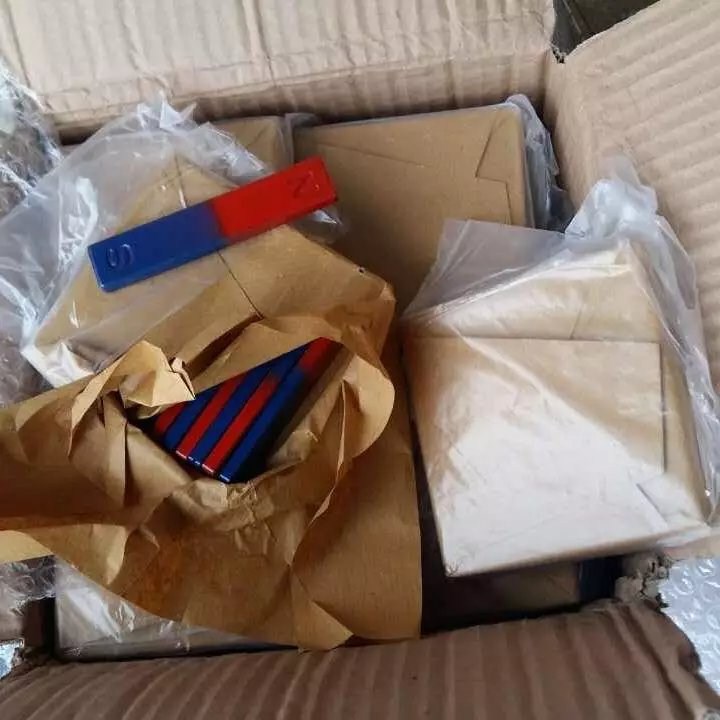 条形磁铁u型磁铁 马蹄形磁铁 教学用磁铁 100*20*7细节图